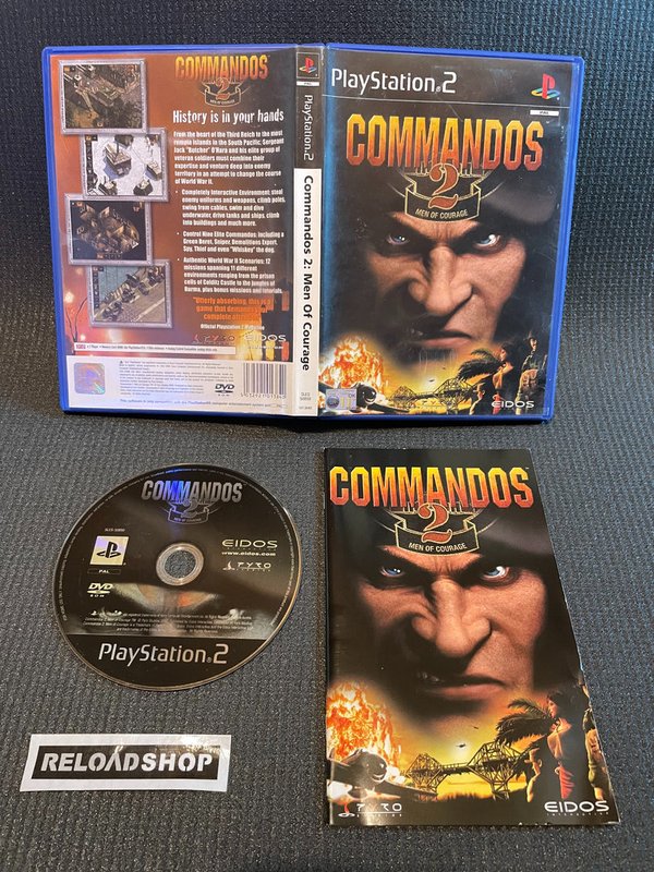 Commando 2 - Men Of Courage PS2 (käytetty) CiB