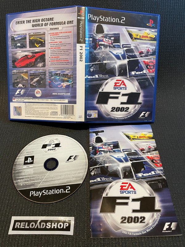 F1 2002 PS2 (käytetty) CiB