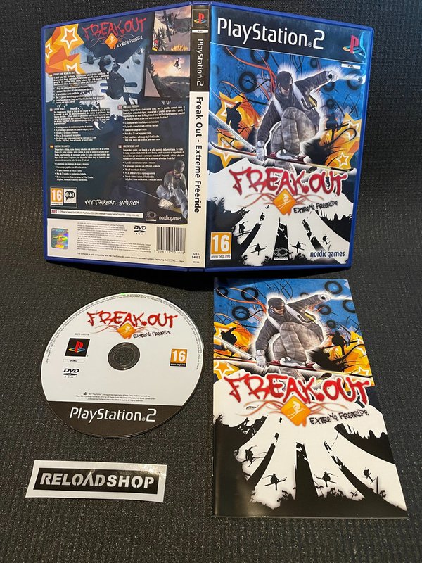 Freak Out Extreme Freeride - Nordic Game PS2 (käytetty) CiB