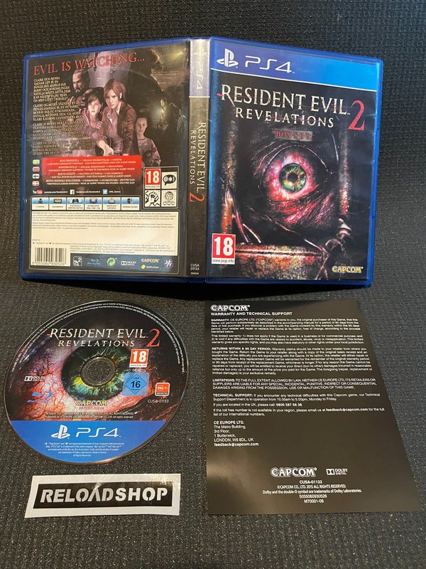 Resident Evil Revelations 2 - Nordic PS4 (käytetty)