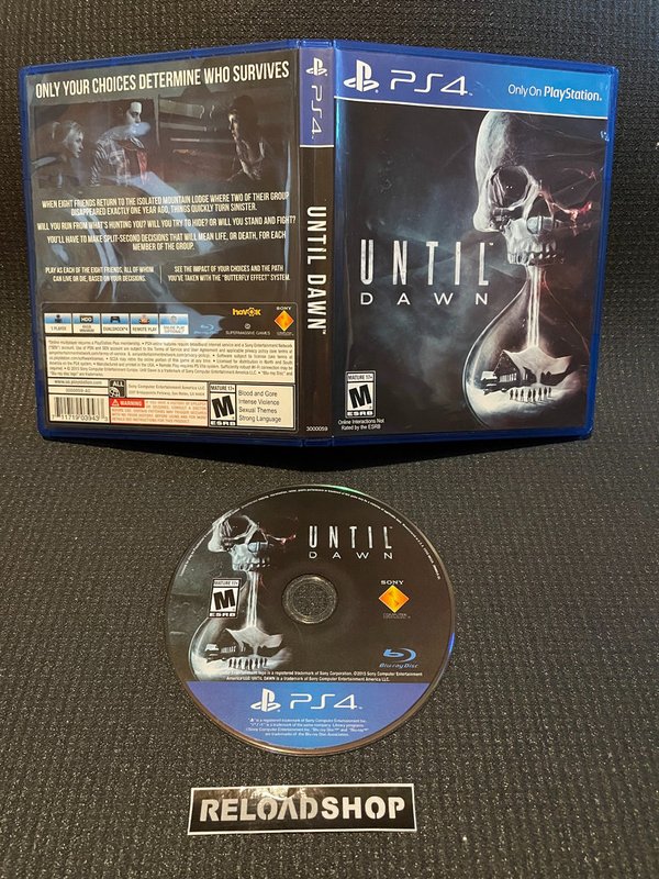 Until Dawn PS4 (käytetty) - US