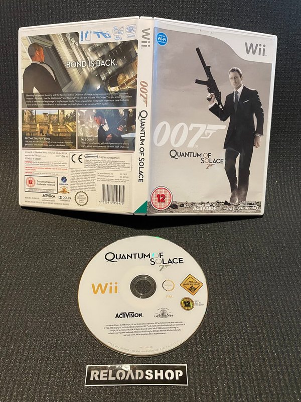 007 Quantum Of Solace Wii (käytetty)