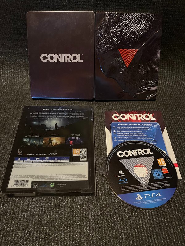 Control Deluxe Edition (Steelbook) PS4 (käytetty)