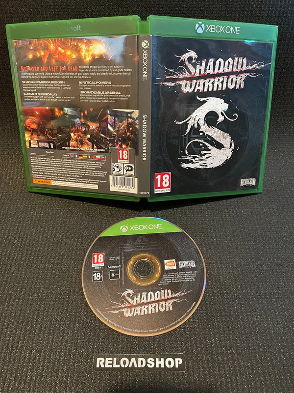 Shadow Warrior Xbox One (käytetty)