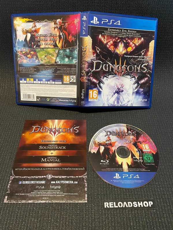 Dungeons III 3 Extremely Evil Edition PS4 (käytetty)