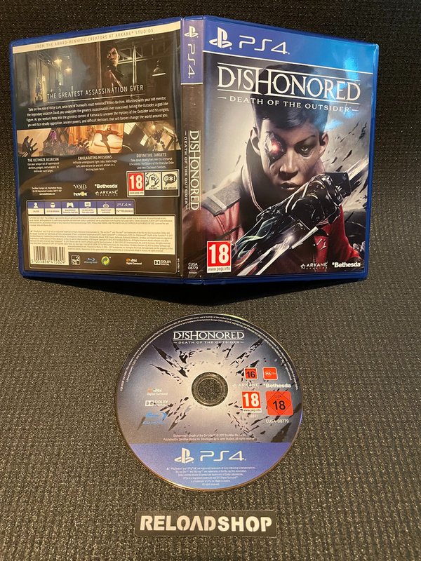 Dishonored Death of the Outsider PS4 (käytetty)