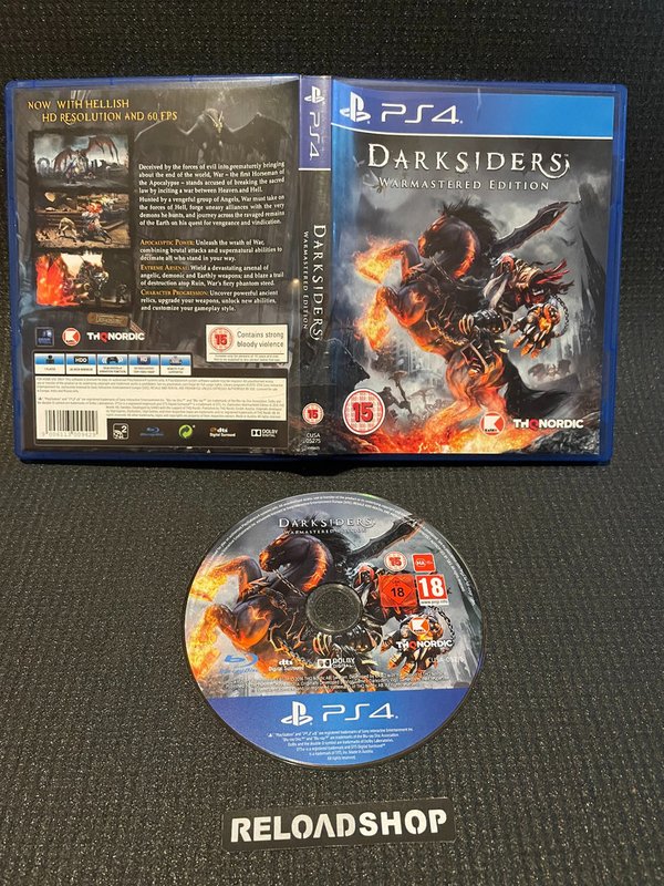 Darksiders Warmastered Edition PS4 (käytetty)