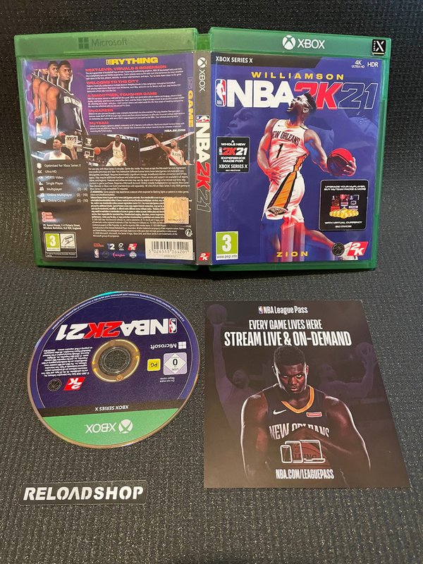 NBA 2K21 Xbox One (käytetty)
