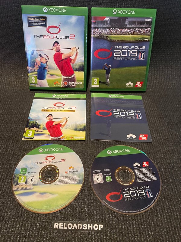The Golf Club 2 + The Golf Club 2019 - PACK Xbox One (käytetty) CIB