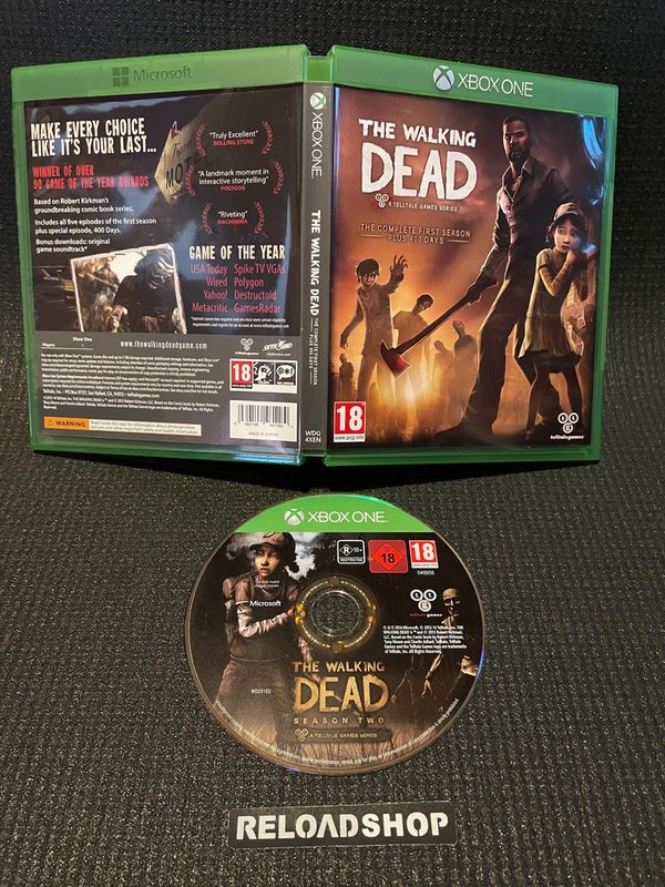 The Walking Dead Season Two - The Complete First Season Xbox One (käytetty)