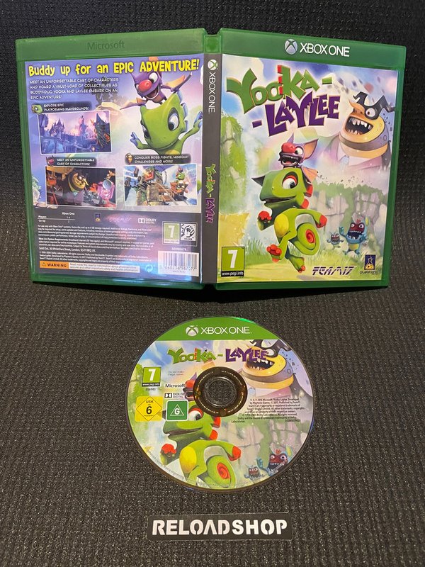 Yooka-Laylee Xbox One (käytetty)