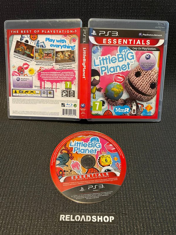 Little Big Planet Essentials PS3 (käytetty)