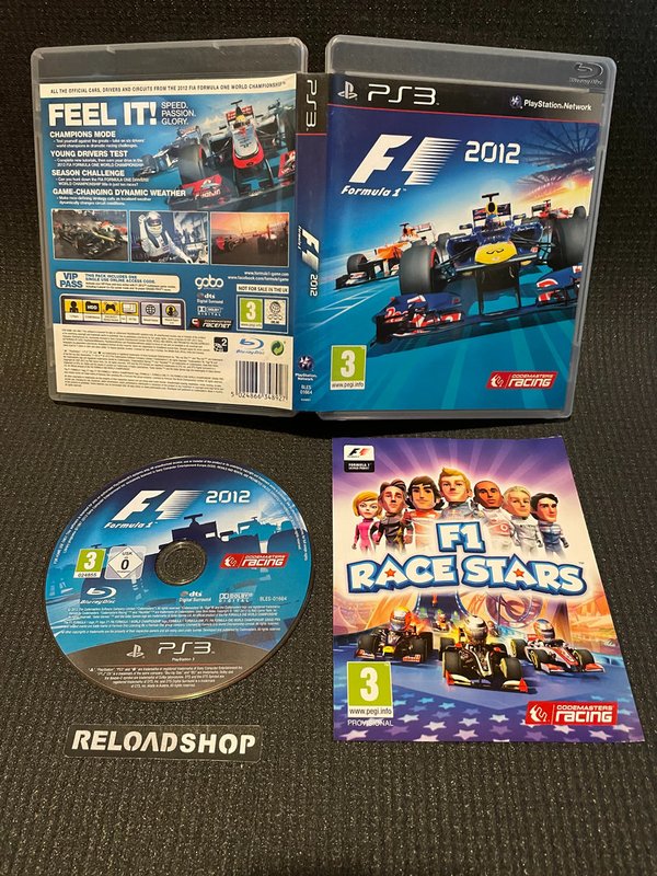 F1 2012 PS3 (käytetty)