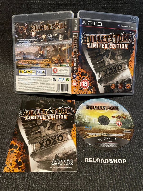 Bulletstorm Limited Edition PS3 (käytetty) CiB