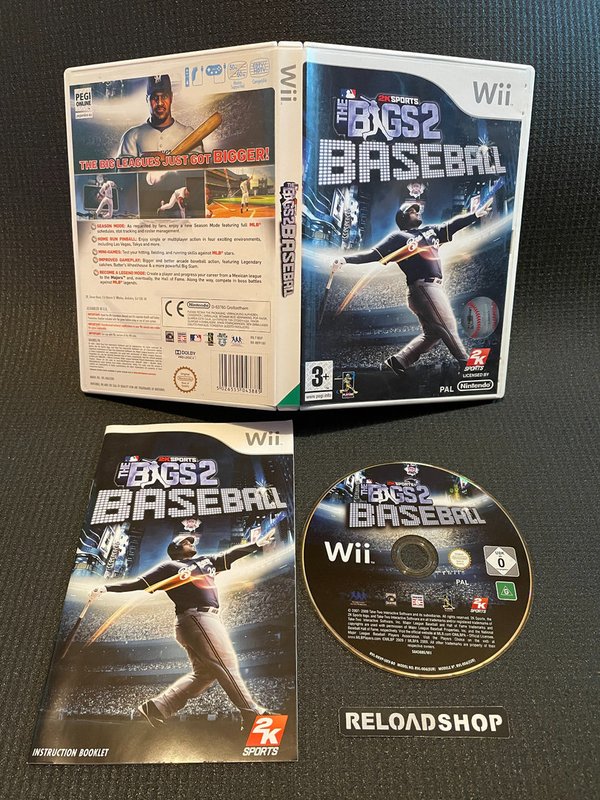 The Bigs 2 Baseball Wii (käytetty) CiB
