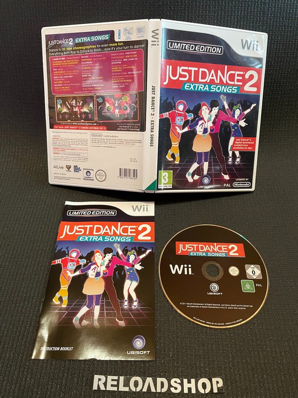 Just Dance 2 Extra Songs Wii (käytetty) CiB