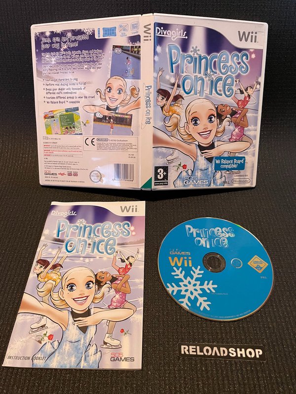 Princess on Ice Wii (käytetty) CiB