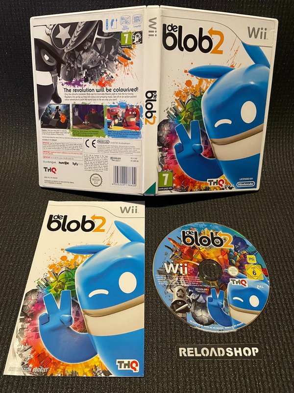 De Blob 2 Wii (käytetty) CiB