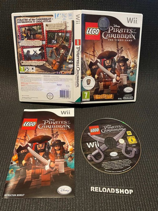 LEGO Pirates of the Caribbean The Video Game Wii (käytetty) CiB