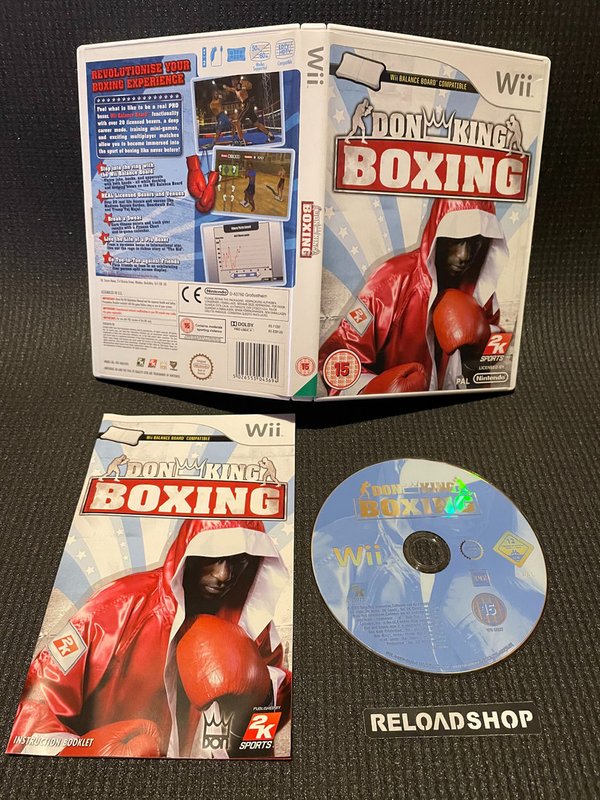 Don King Boxing Wii (käytetty) CiB
