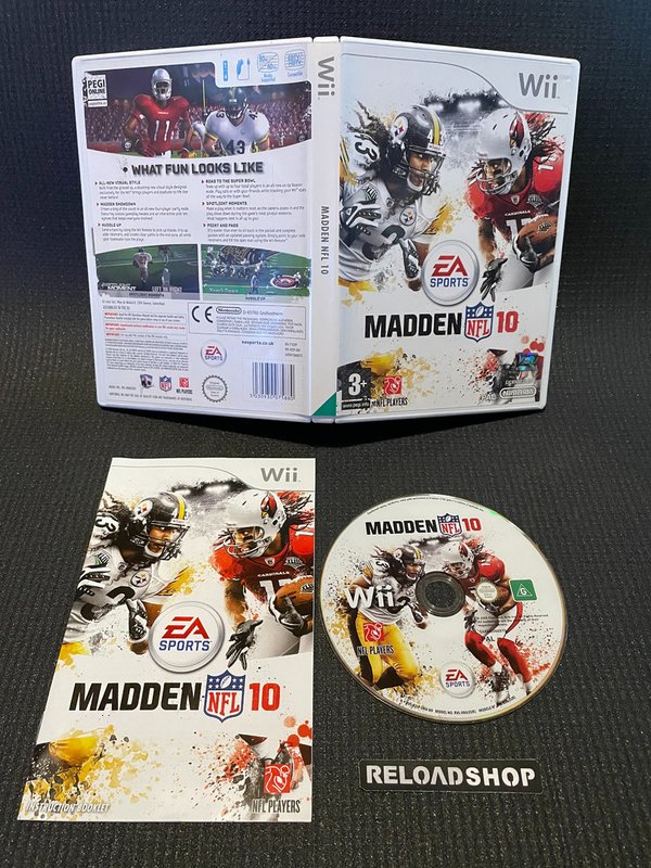 Madden NFL 10 Wii (käytetty) CiB