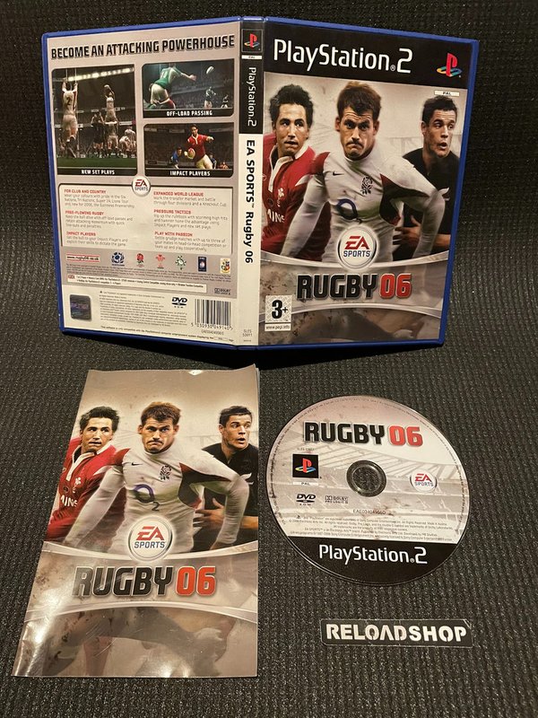 EA Sports Rugby 06 PS2 (käytetty) CiB