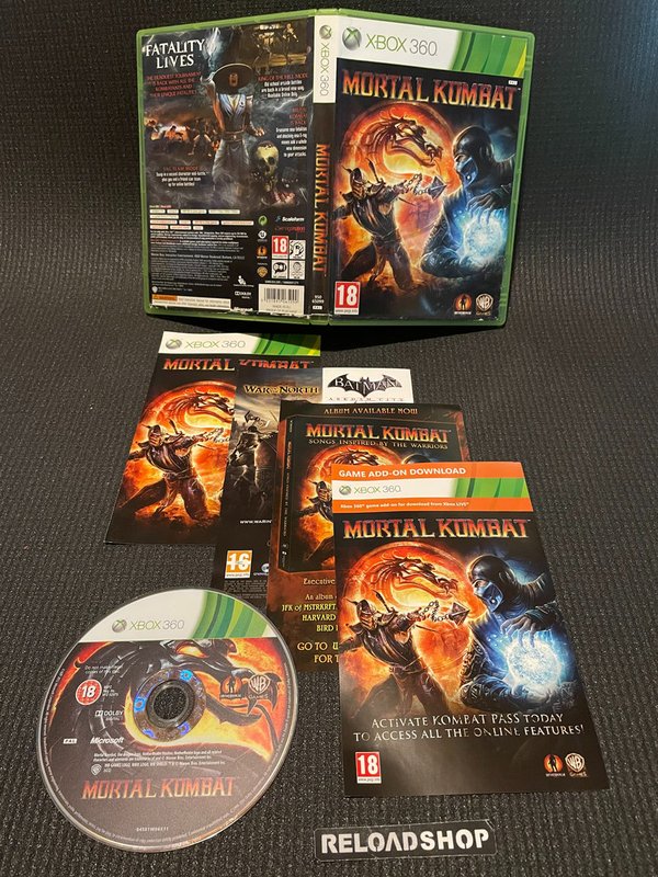 Mortal Kombat Xbox 360 (käytetty) CiB