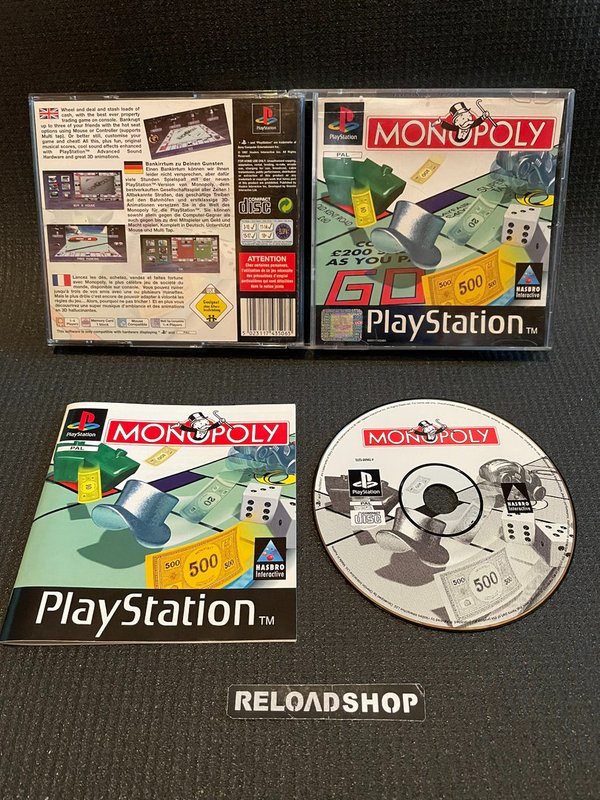Monopoly PS1 (käytetty) CiB