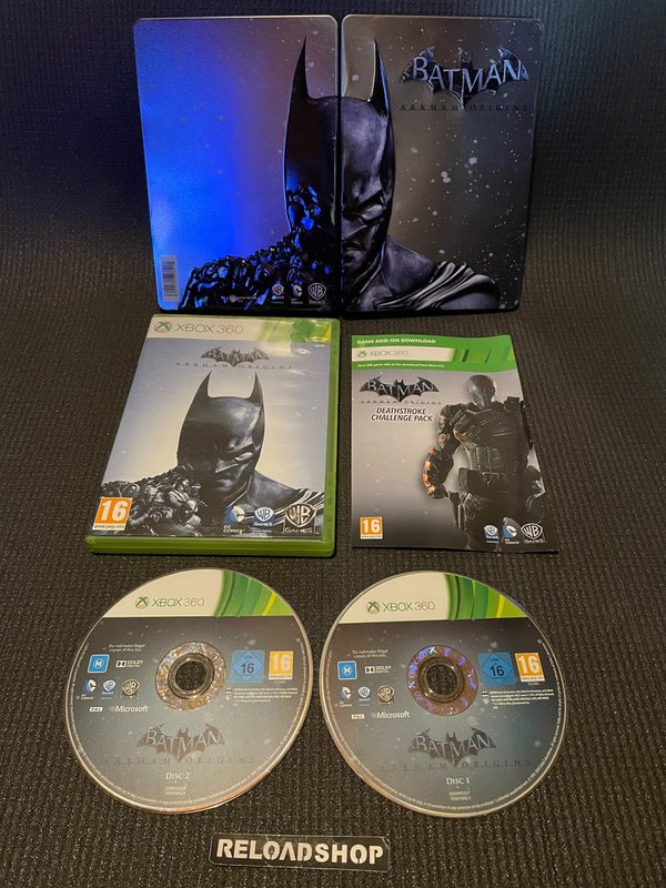Batman Arkham Origins Steelbook Xbox 360 (käytetty) CiB