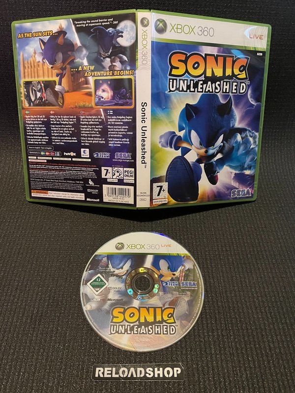 Sonic Unleashed - Nordic Xbox 360 (käytetty)