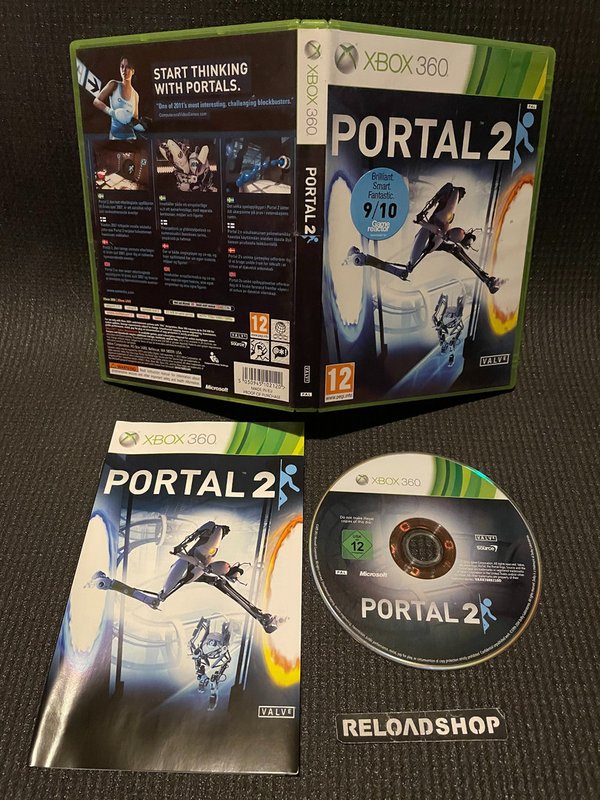Portal 2 - Nordic Xbox 360 (käytetty) CiB