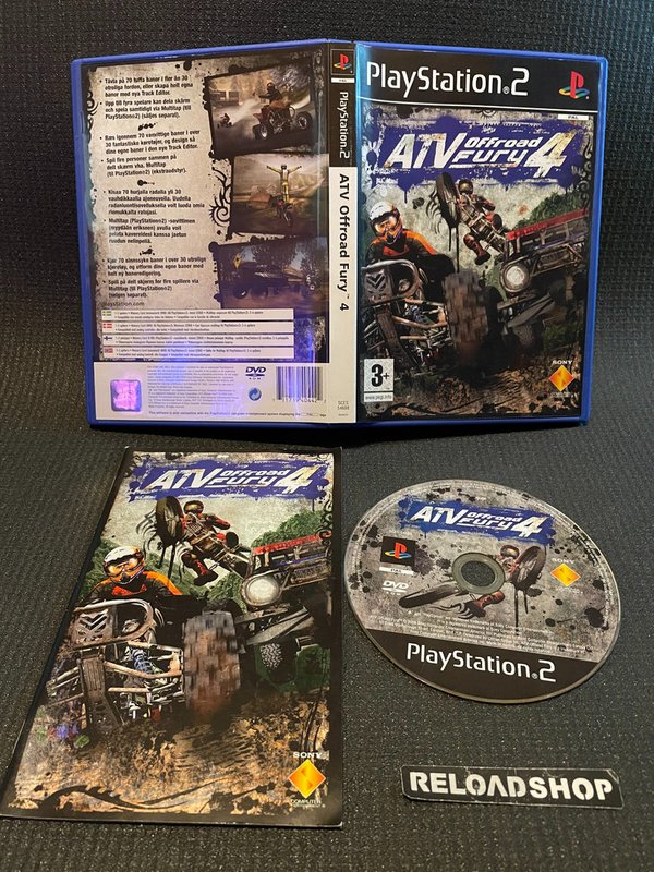 ATV Offroad Fury 4 - Nordic PS2 (käytetty) CiB