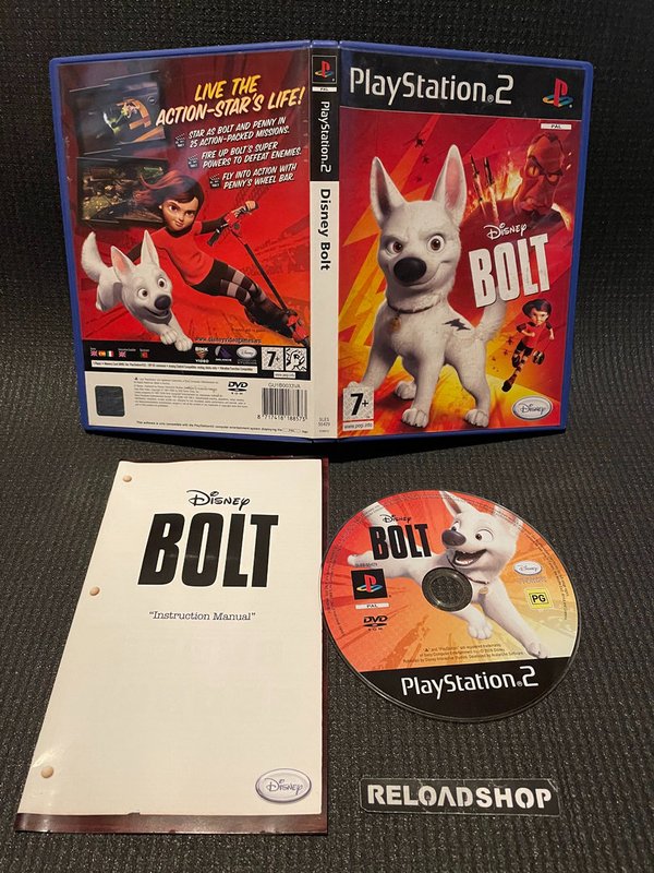 Disney Bolt PS2 (käytetty) CiB