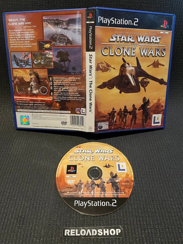 Star Wars The Clone Wars PS2 (käytetty)