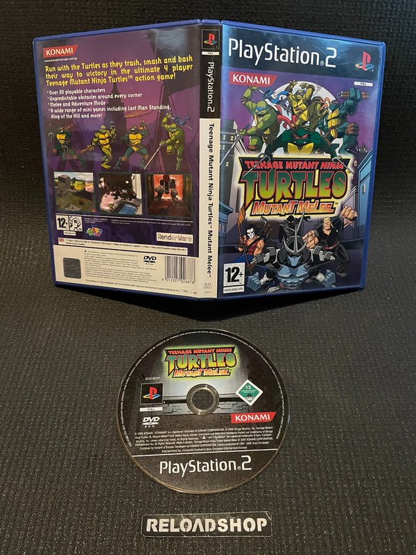 Teenage Mutant Ninja Turtles - Mutant Melee PS2 (käytetty)