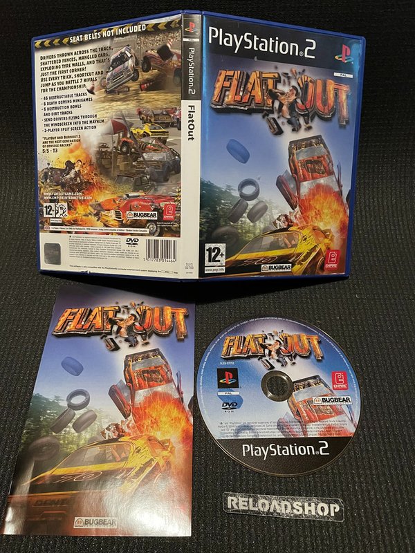Flatout PS2 (käytetty) CiB