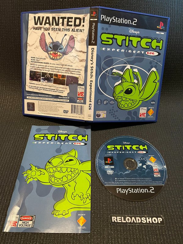 Disney's Stitch Experiment 626 PS2 (käytetty) CiB