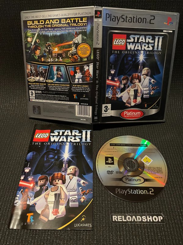 LEGO Star Wars II The Original Trilogy Platinum PS2 (käytetty) CiB