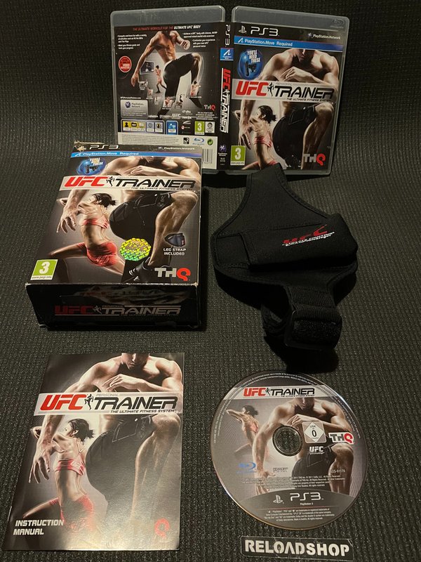 UFC Personal Trainer The Ultimate Fitness System PS3 (käytetty) CiB