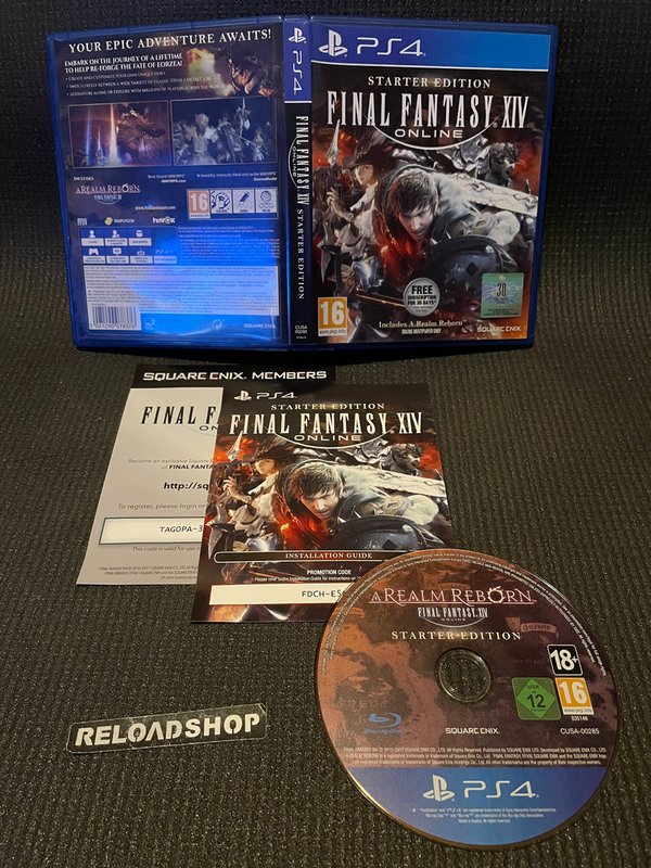 Final Fantasy XIV - Starter Edition PS4 (käytetty)