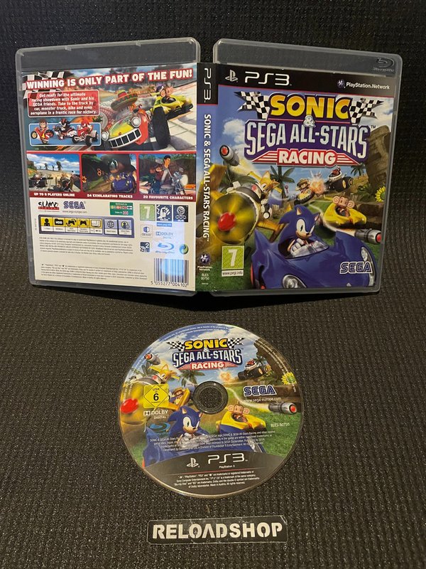 Sonic & SEGA All-Stars Racing - Nordic PS3 (käytetty)
