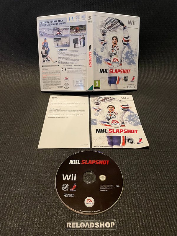 NHL Slapshot - Nordic Wii (käytetty) CiB