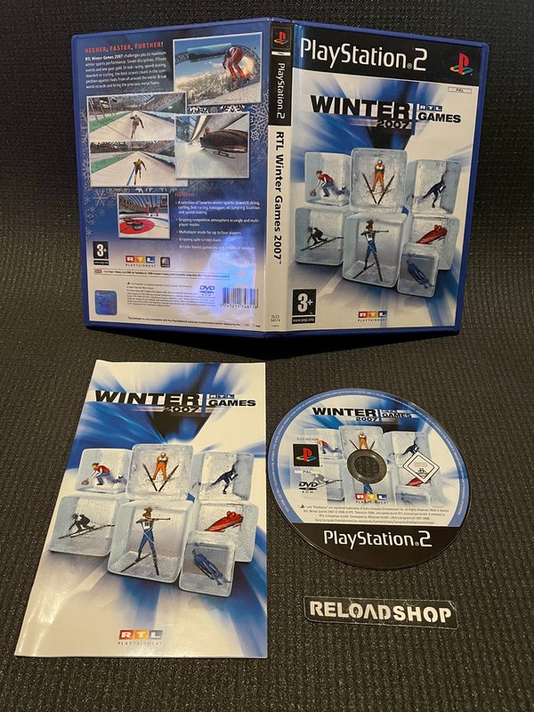 RTL Winter Games 2007 PS2 (käytetty) CiB