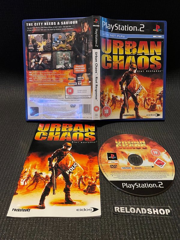 Urban Chaos Riot Response PS2 (käytetty) CiB