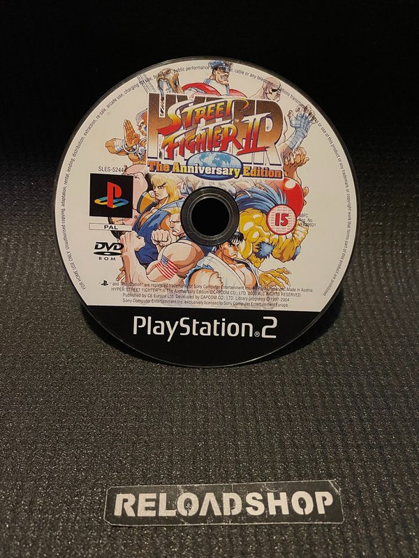 Hyper Street Fighter II - The Anniversary Edition - Disc PS2 (käytetty)