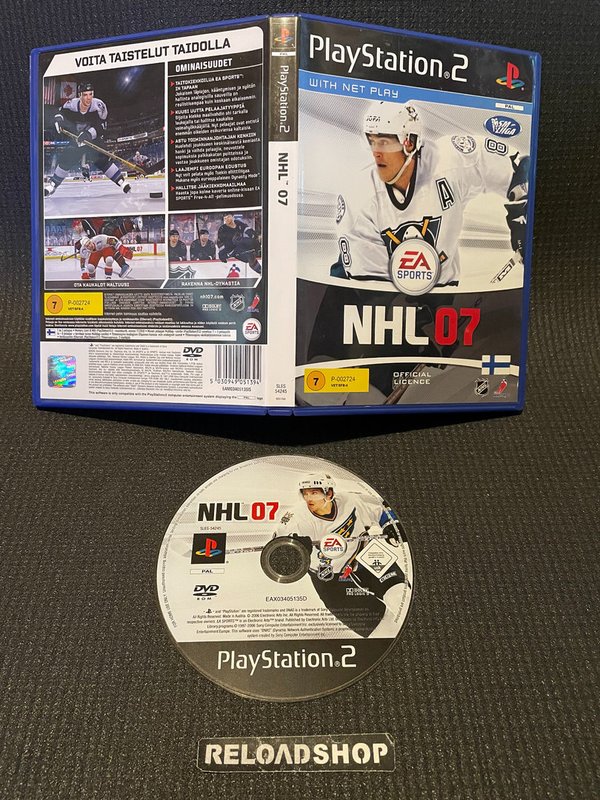 NHL 07 - FIN PS2 (käytetty)