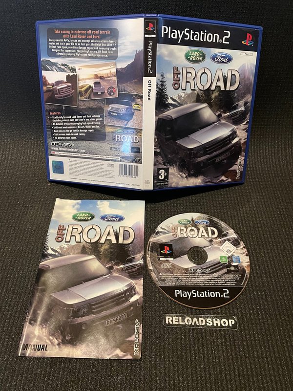 Off Road - Land Rover & Ford PS2 (käytetty) - CiB