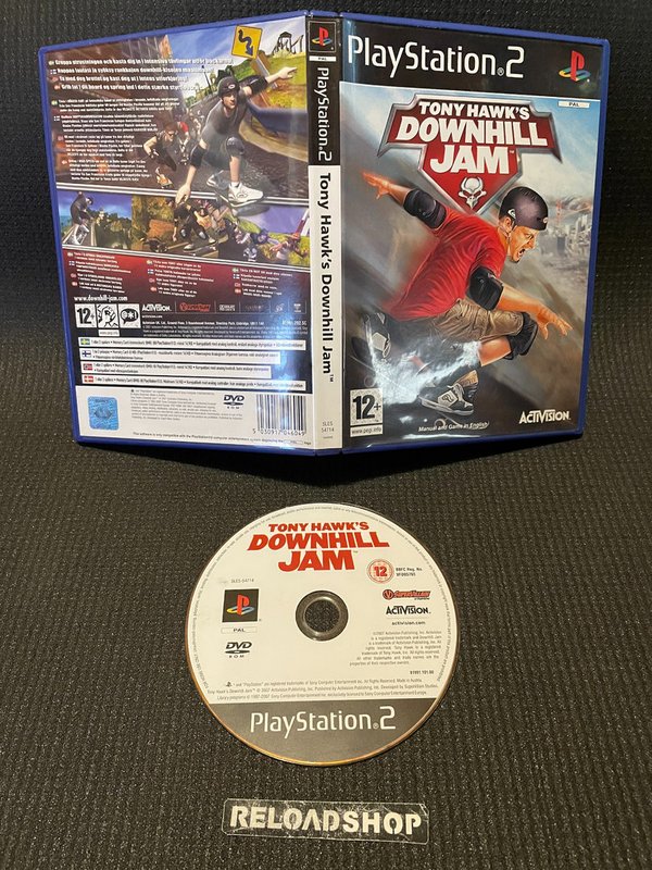 Tony Hawk´s Downhill Jam - Nordic PS2 (käytetty)