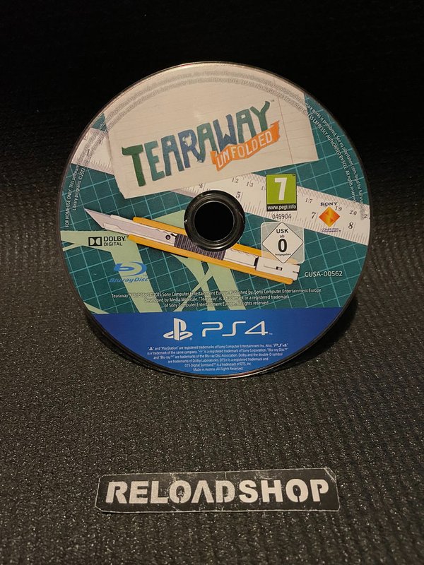 Tearaway Unfolded - Disc PS4 (käytetty)