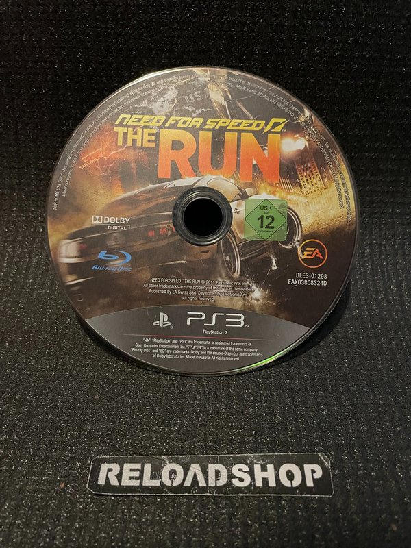 Need for Speed The Run - Disc PS3 (käytetty)